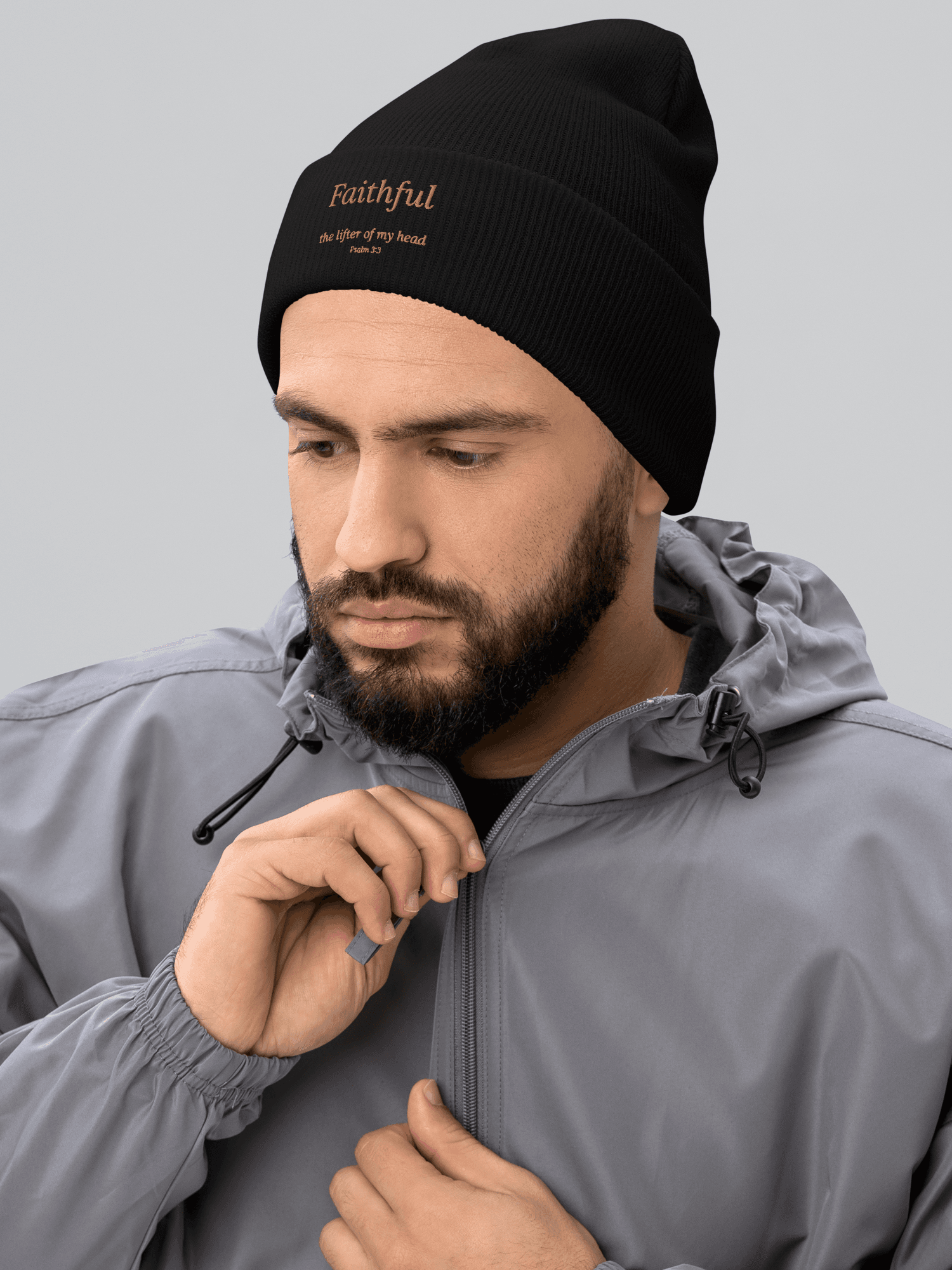 Faithful — "The Lifter" Bonnet — Noir