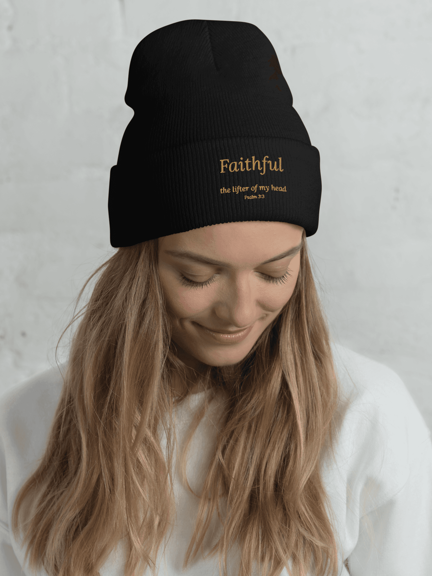 Faithful — "The Lifter" Bonnet — Noir