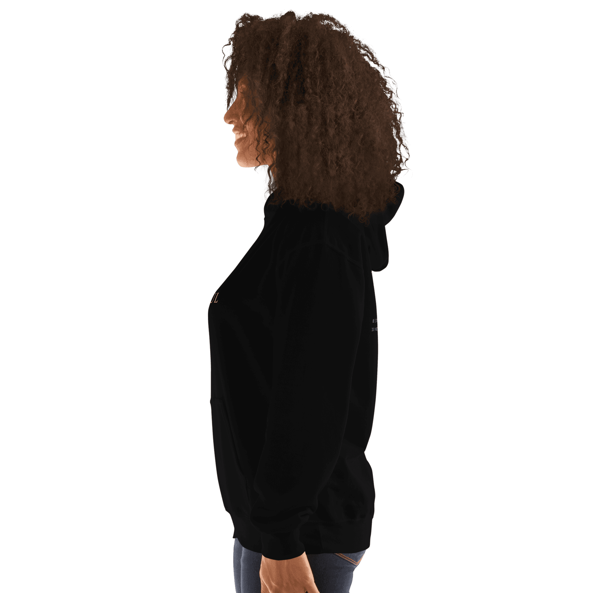 Hoodie Faithful women edition — Noir