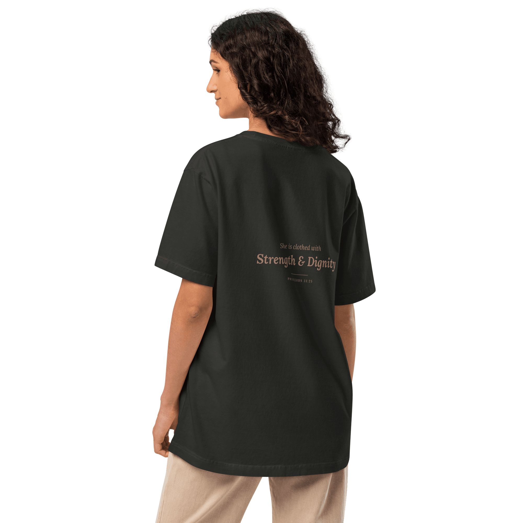 T-shirt  FAITHFUL women edition — Noir délavé