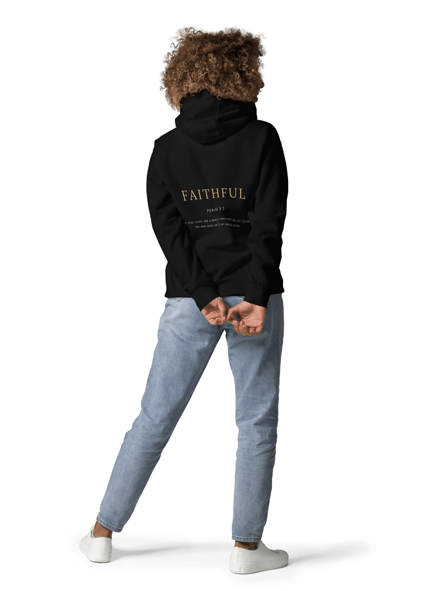 Hoodie Faithful premium edition — Noir
