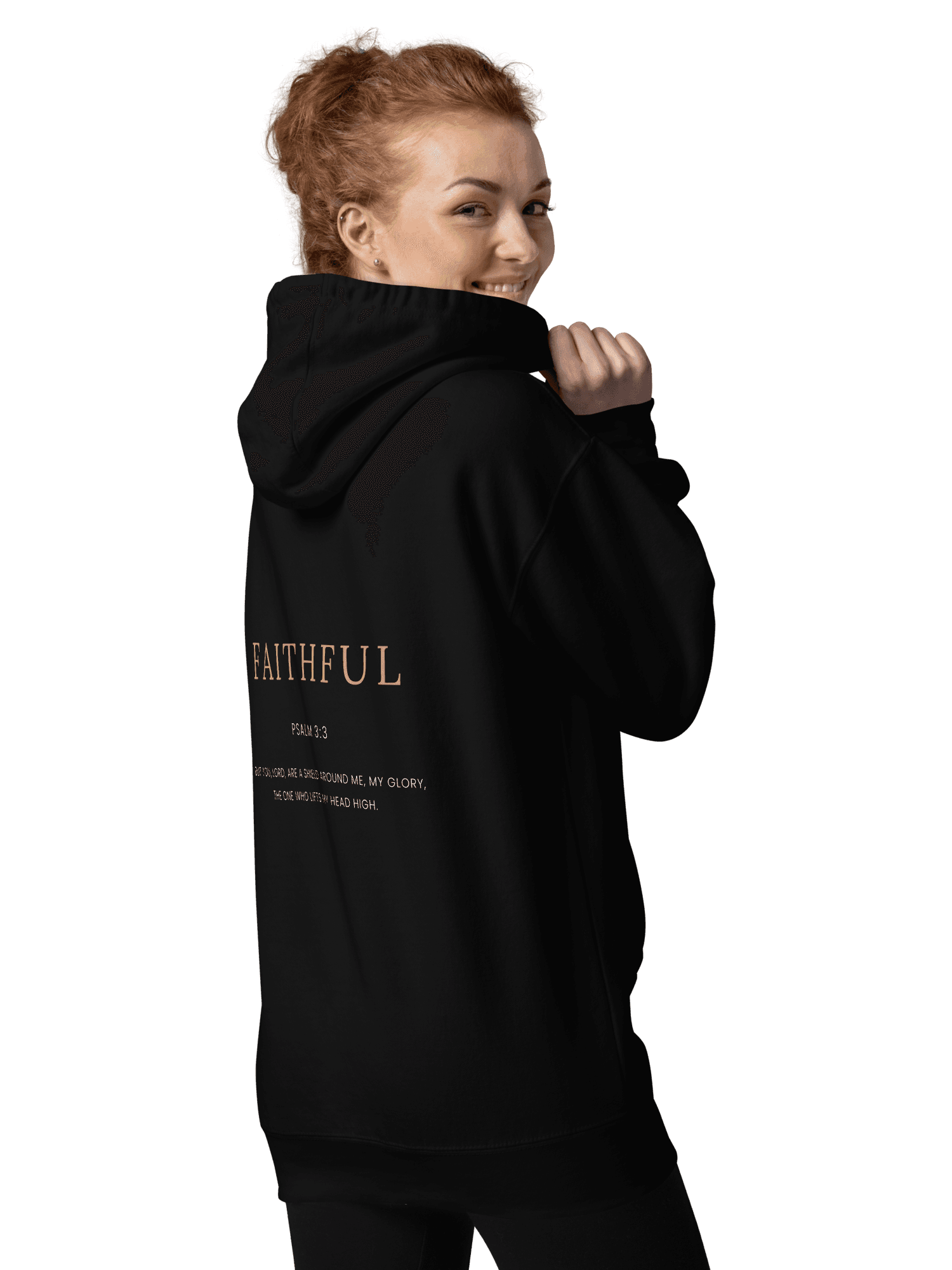 Hoodie Faithful premium edition — Noir