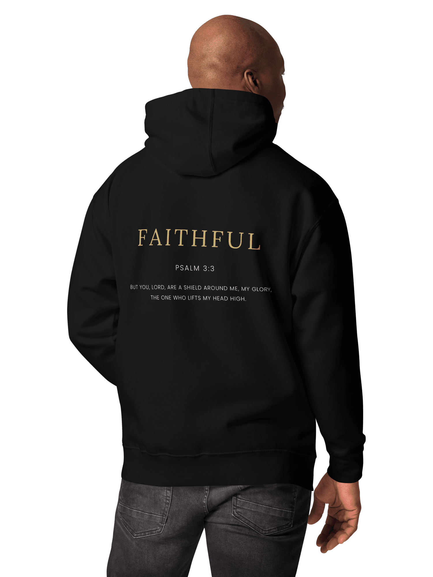 Hoodie Faithful premium edition — Noir
