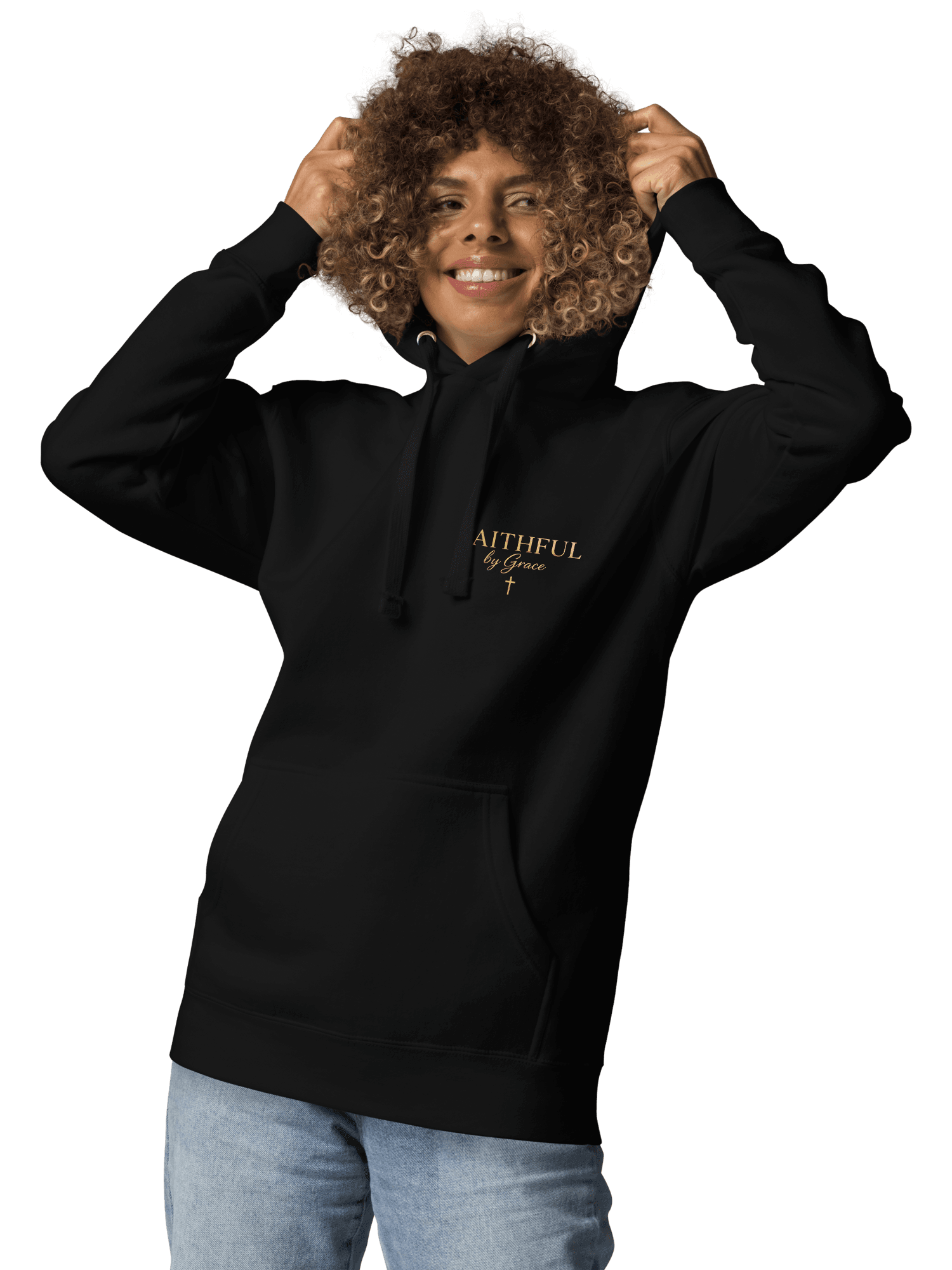 Hoodie Faithful premium edition — Noir