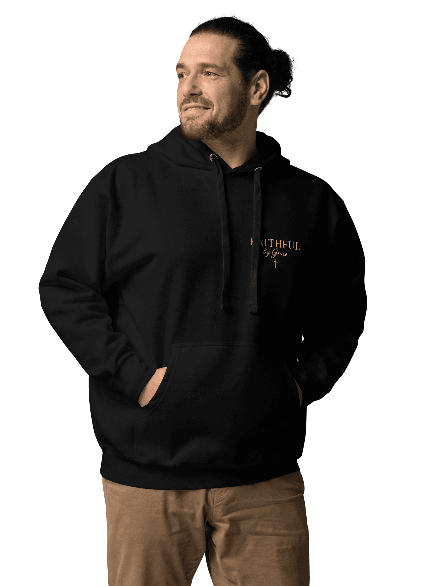 Hoodie Faithful premium edition — Noir