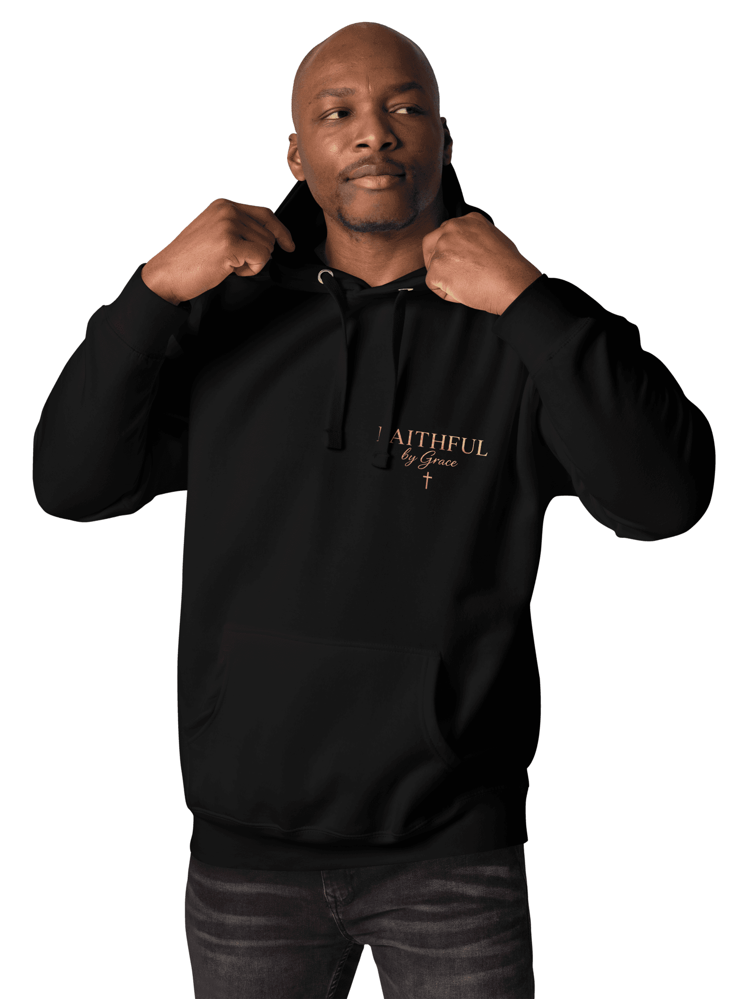 Hoodie Faithful premium edition — Noir