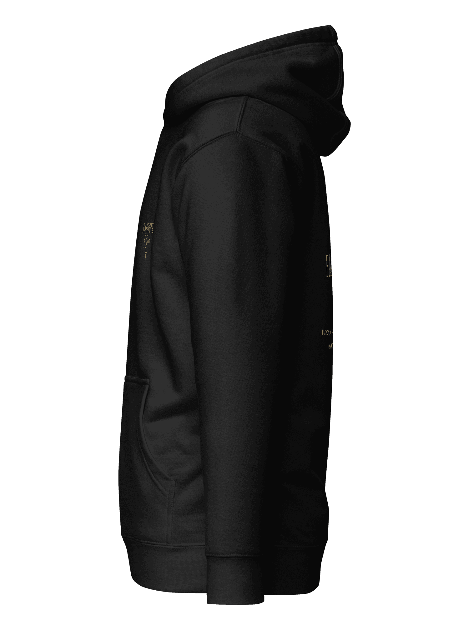 Hoodie Faithful premium edition — Noir