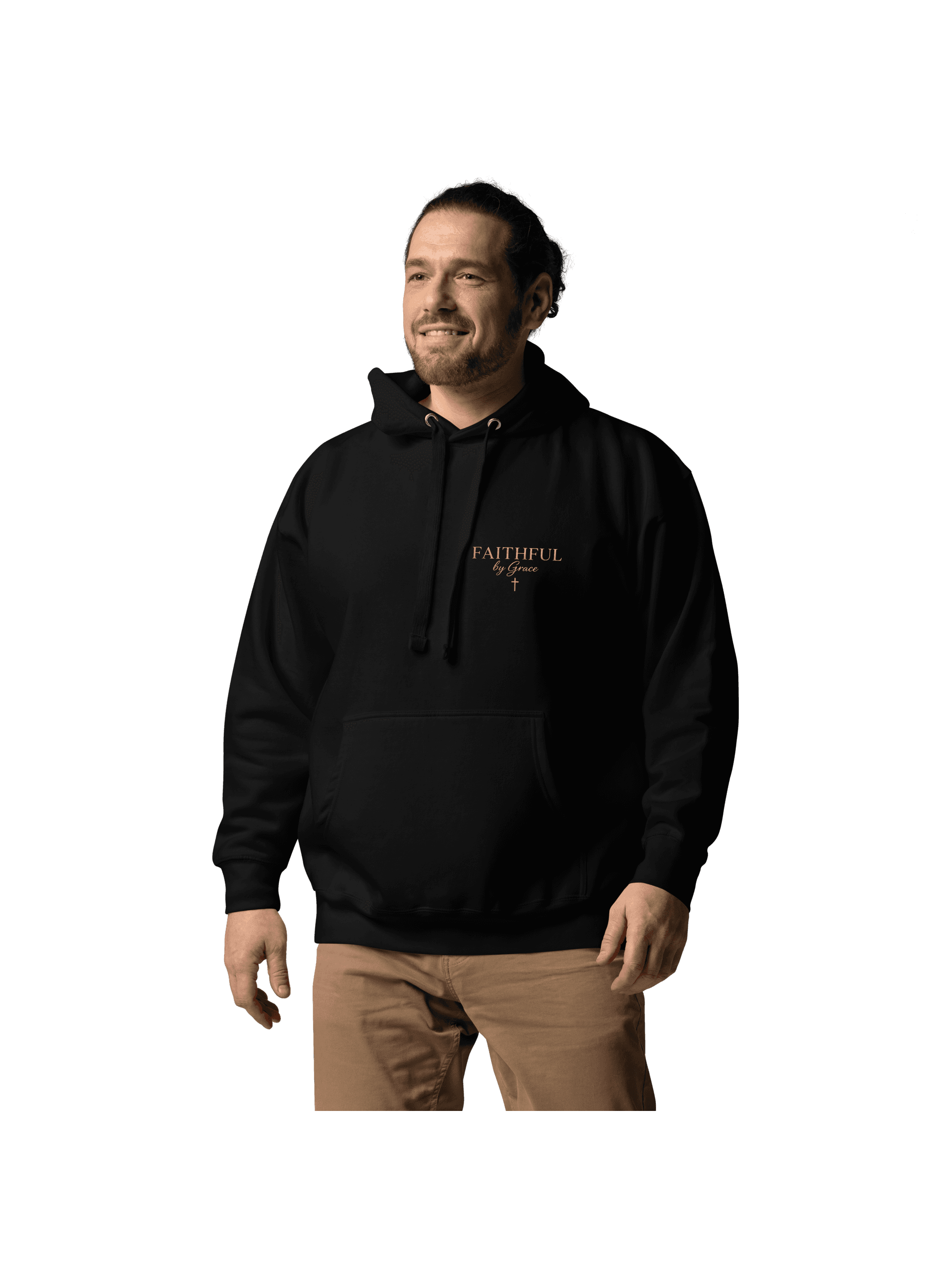 Hoodie Faithful premium edition — Noir
