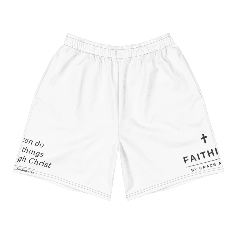 Faithful white short — Faithful white short